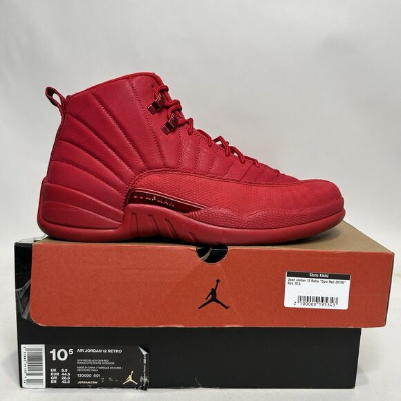 Nike Air Jordan 12 Retro OG “Gym Red/Triple Red” 2024 - Picture 5 of 9